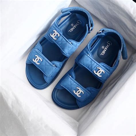 chanel grandad sandals|chanel sandals.